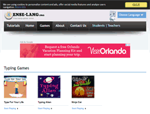 Tablet Screenshot of games.sense-lang.org